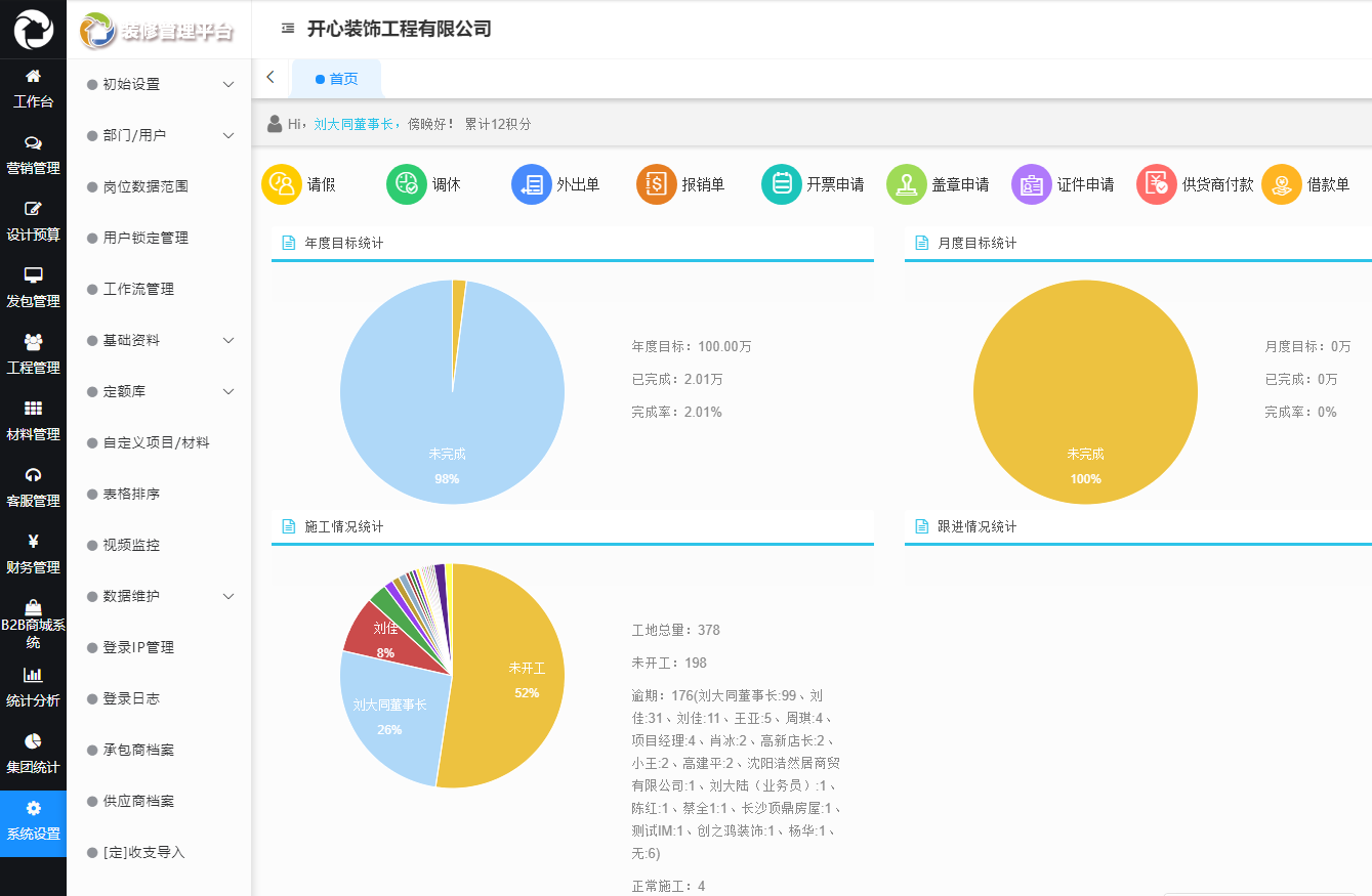 装企使用 ERP 管理软件的好处